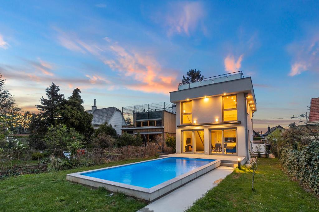 Villa Jäger mit Pool in Wien